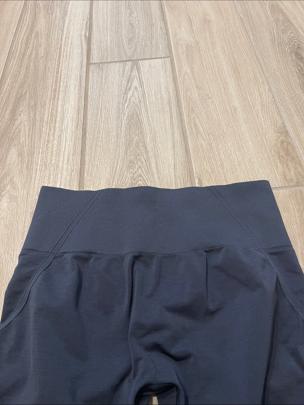 Oner Active Effortlesslift Seamless Leggings With White Logo True Blue/Grey Sz S - Picture 7 of 10